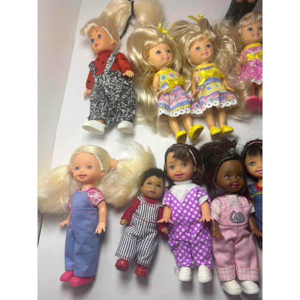 Vintage Mattel Kelly Barbie Friends and Simba Doll Lot of 17 with Accessories - Picture 4 of 16